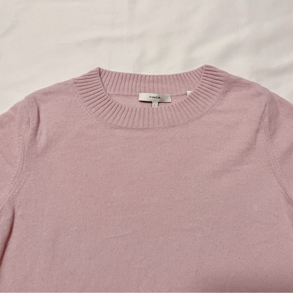 ✨Host Pick✨Vince Shrunken 3/4 Sleeve Cashmere Sweater - Picture 4 of 10